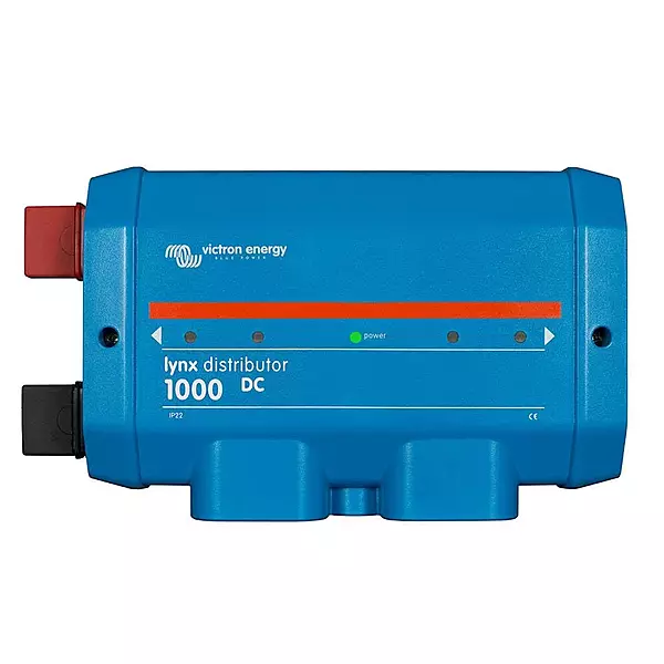 Victron Energy Lynx Distributor - Modular M10 DC Bus Bar with 4 Fuses