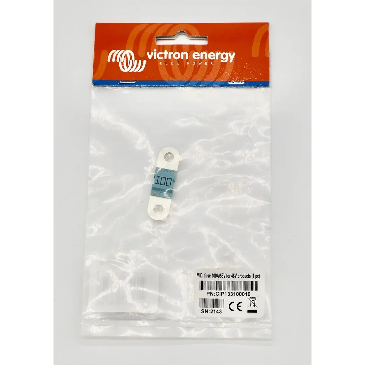 Victron MIDI-Fuse 100A/58V f/48V Products (Package of 1)