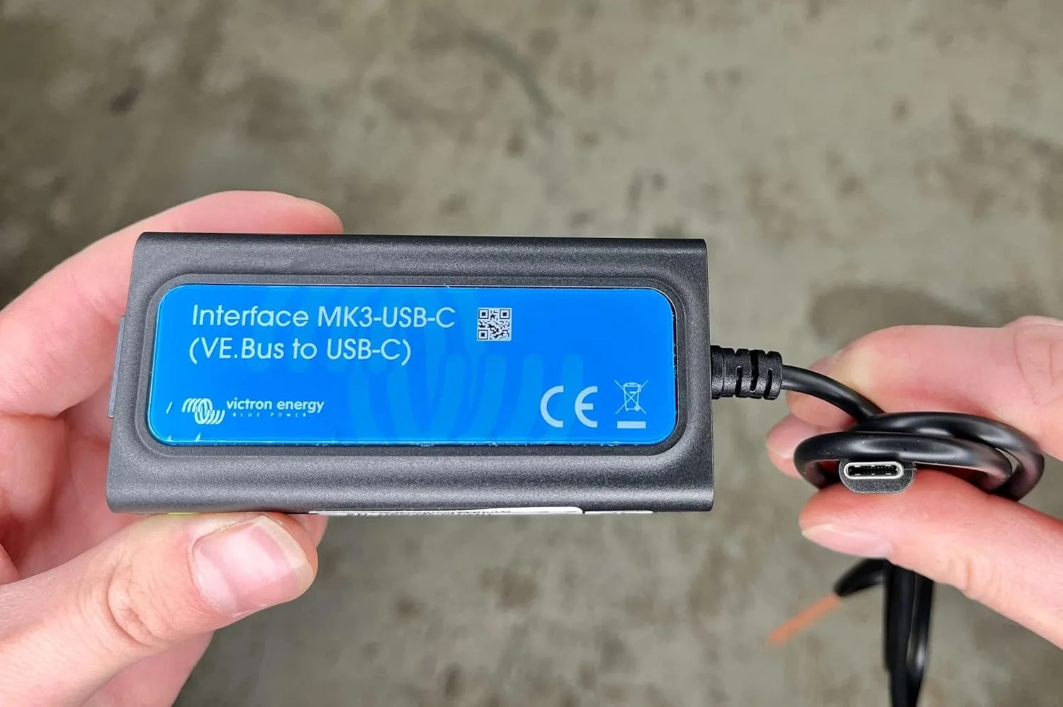 Victron Energy MK3-USB-C Interface – VE.Bus to USB-C Cable for GX Device Configuration