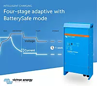 Victron Energy MultiPlus Compact 120V AC Pure Sine Wave Inverter Charger for 80 amp Battery, 2000VA 12-Volt