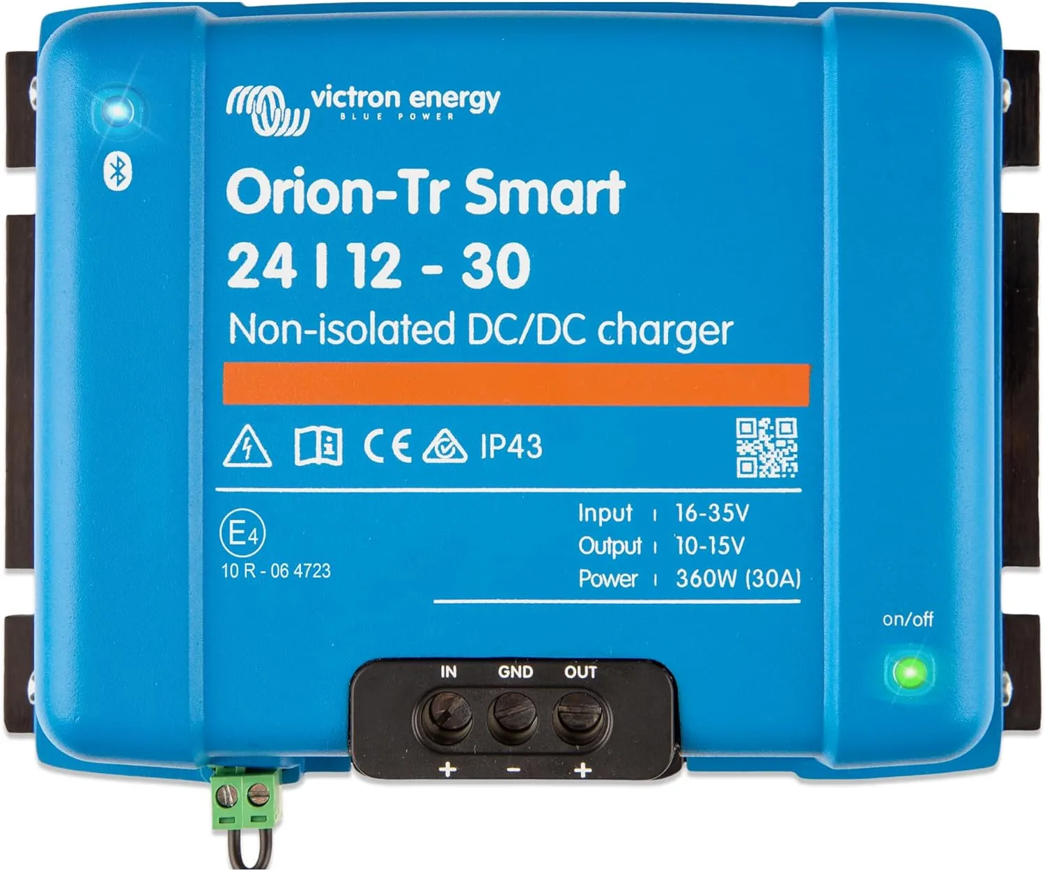 Victron Energy Orion-Tr Smart DC to DC Charger (Bluetooth) - 24/12-Volt 30 amp 360-Watt - NON-ISOLATED