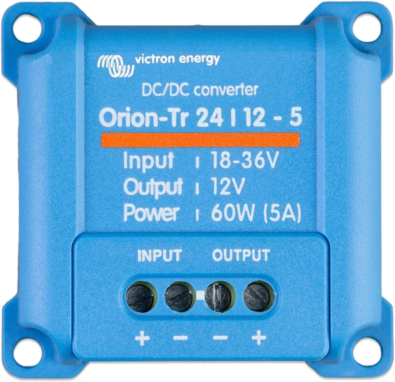 Victron Energy Orion-Tr DC to DC Converter - 24/12-Volt 5 amp 60-Watt - IP43 Protected - for Dual Battery Systems