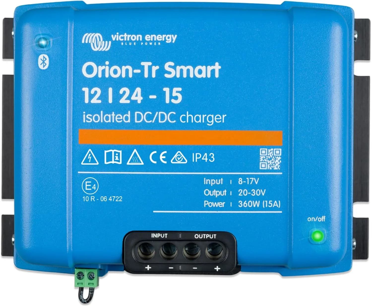 Victron Energy Orion-Tr Smart DC to DC Charger (Bluetooth) - 12/24-Volt 15 amp 360-Watt