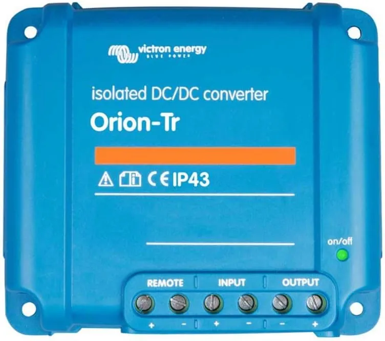 Victron Energy Orion-Tr DC to DC Converter - 24/24-Volt 12 amp 280-Watt - IP43 Protected - for Dual Battery Systems