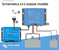 Victron Phoenix Smart IP43 12-Volt 50 AMP 120-240VAC (1+1) Battery Charger with Bluetooth