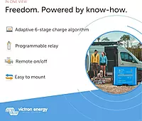Victron Phoenix Smart IP43 12-Volt 50 AMP 120-240VAC (1+1) Battery Charger with Bluetooth