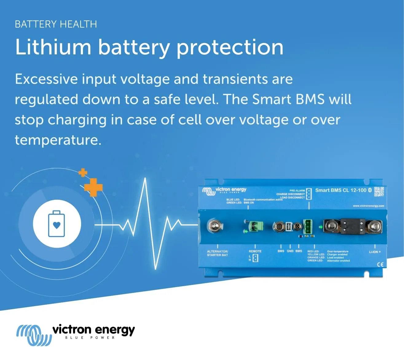 Victron Energy Battery Management System, Smart BMS CL 12-100