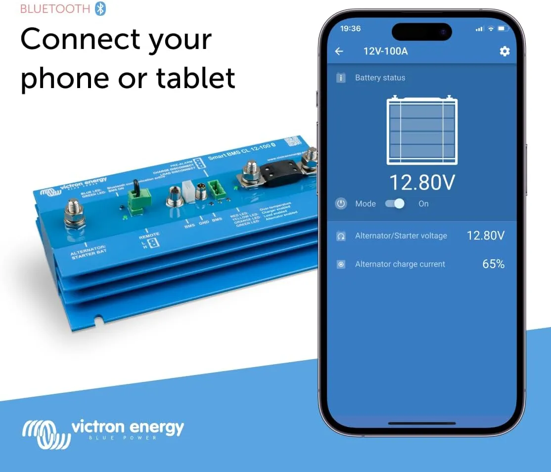 Victron Energy Battery Management System, Smart BMS CL 12-100