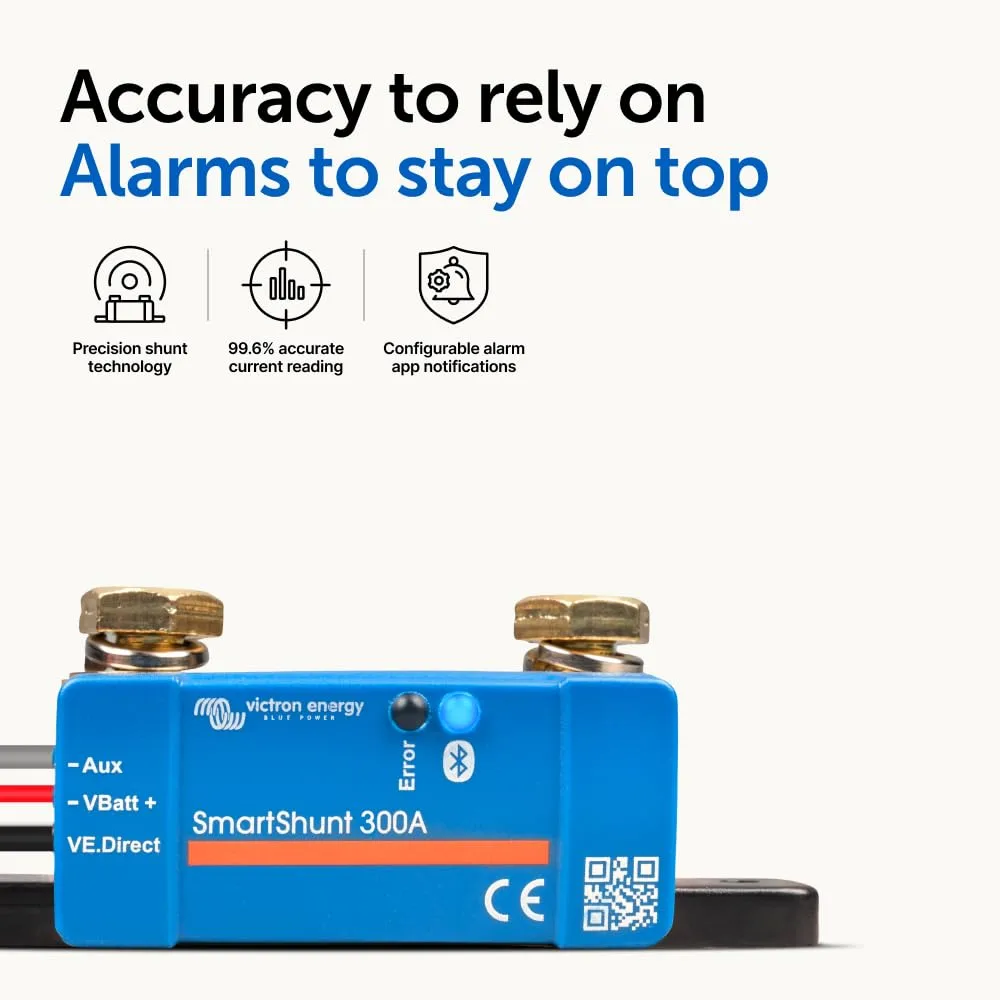 Victron Energy SmartShunt IP65 Bluetooth Battery Monitor