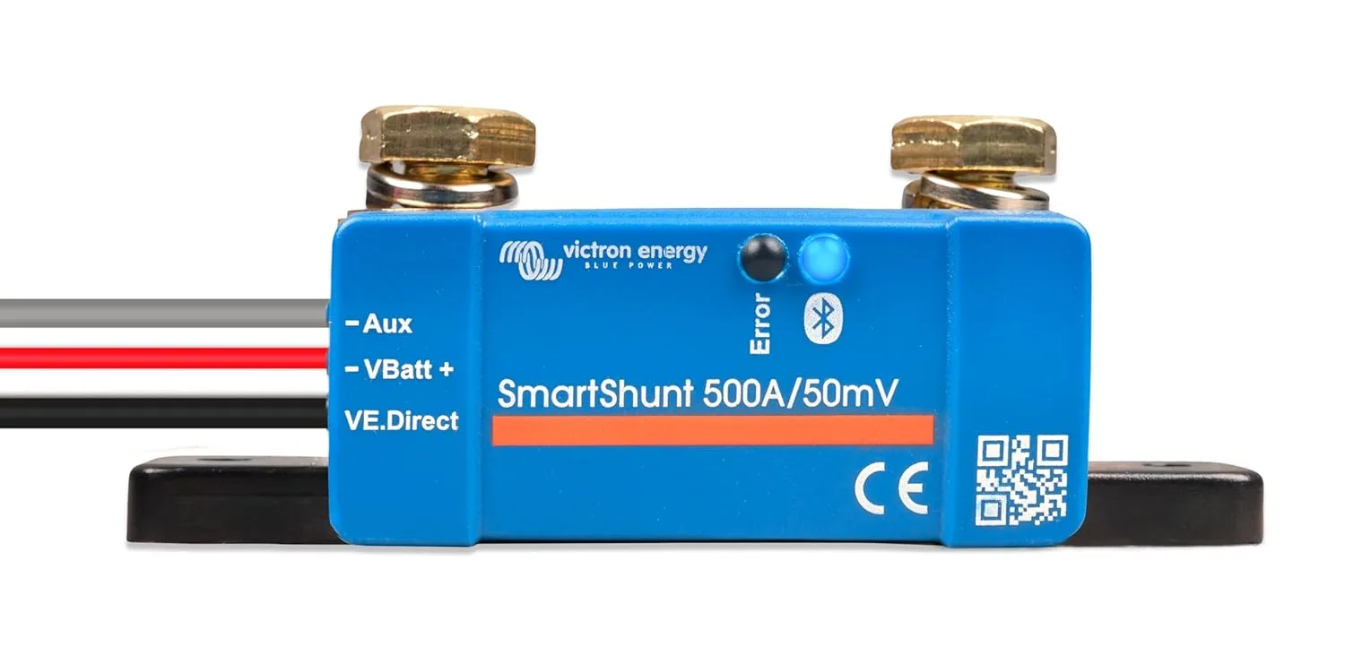 Victron Energy SmartShunt IP65 Bluetooth Battery Monitor 6.5V-70V
