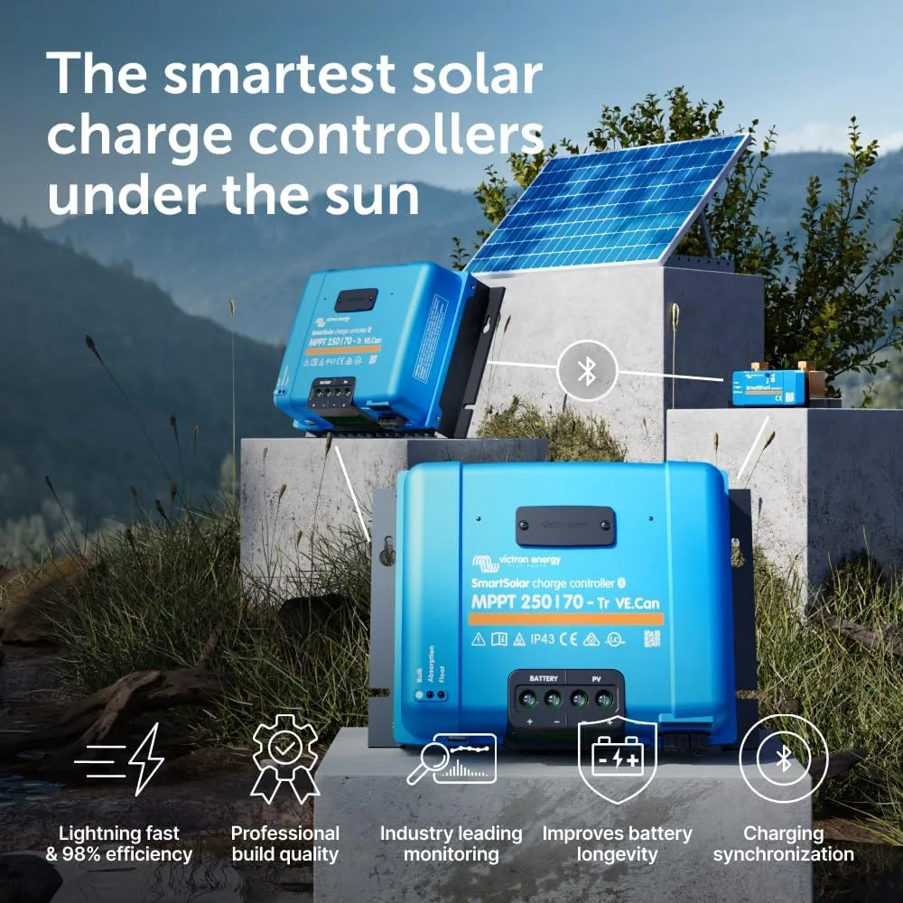 Victron Energy SmartSolar MPPT VE.Can Solar Charge Controller