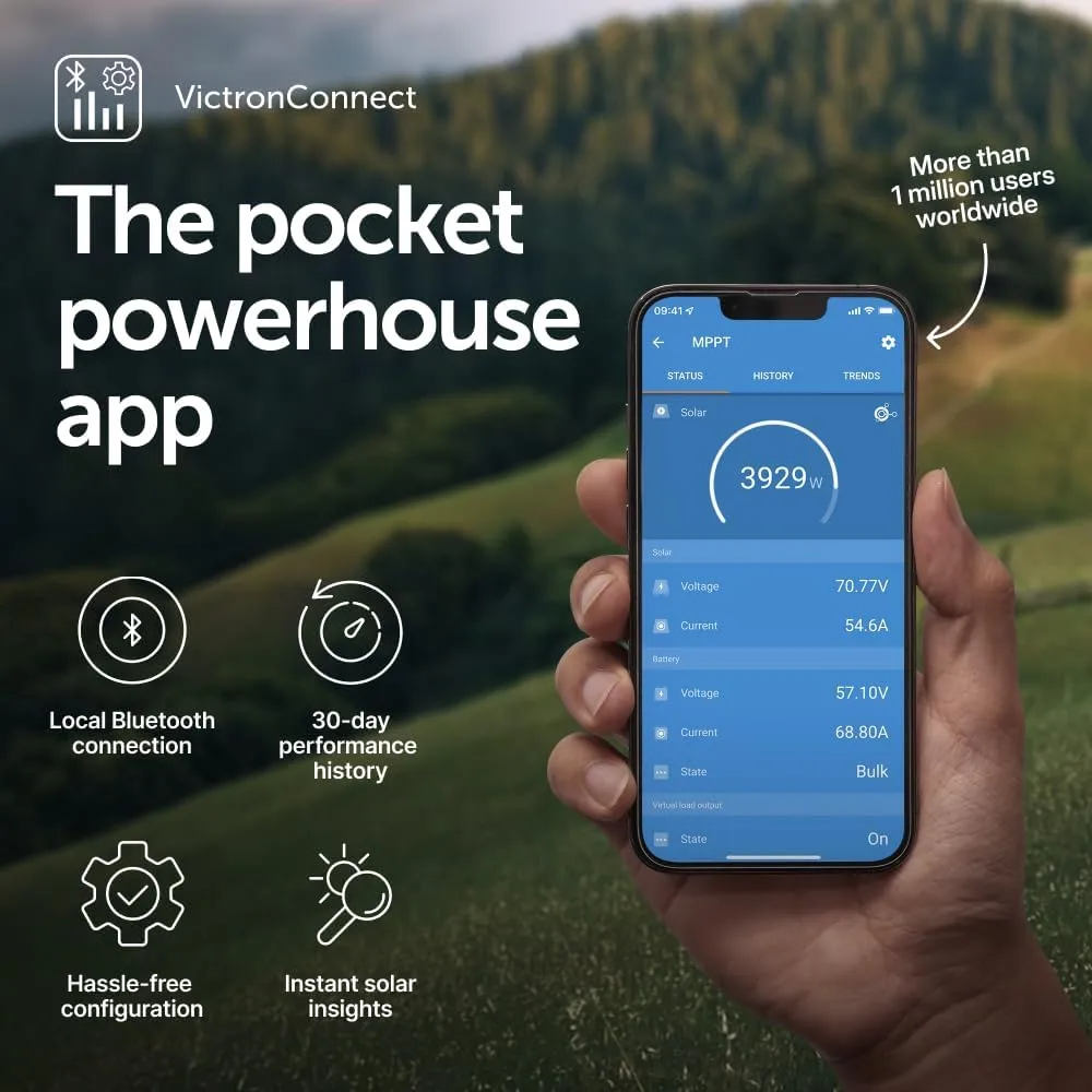 Victron Energy SmartSolar MPPT Solar Charge Controller (Bluetooth)