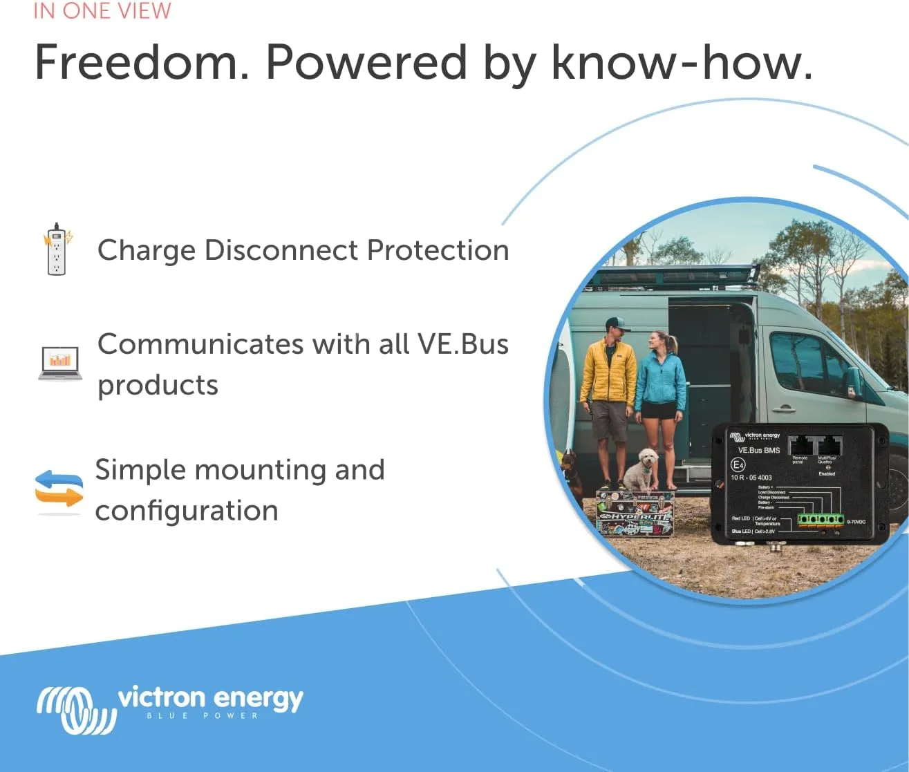 Victron Energy VE.Bus BMS Battery Management System 12-48VDC