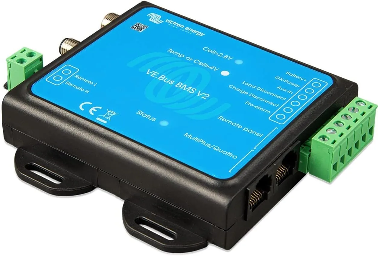 Victron VE.Bus BMS V2 for Victron LiFePO4 Batteries 12-48VDC - Works with All VE.Bus & GX Devices