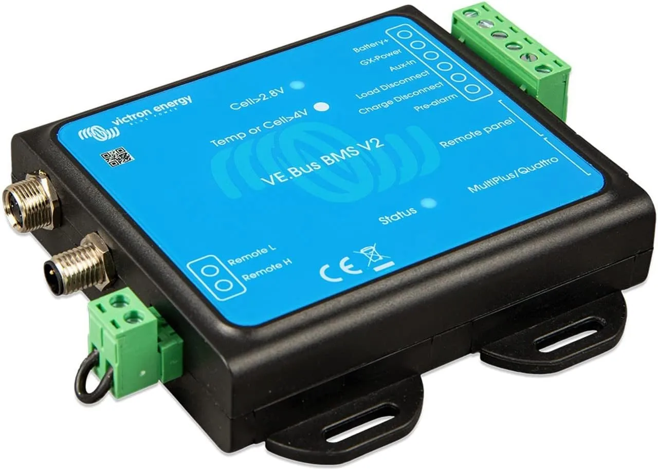 Victron VE.Bus BMS V2 for Victron LiFePO4 Batteries 12-48VDC - Works with All VE.Bus & GX Devices