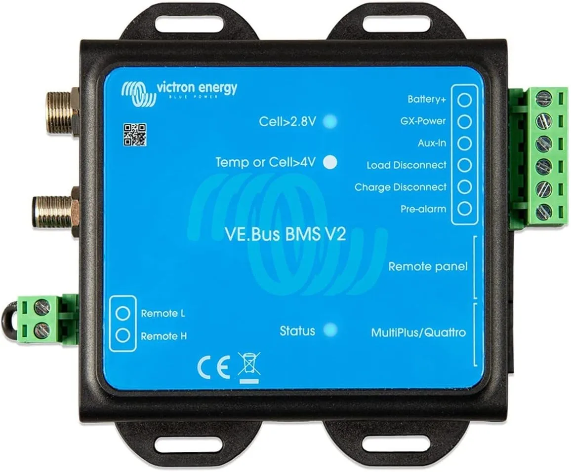 Victron VE.Bus BMS V2 for Victron LiFePO4 Batteries 12-48VDC - Works with All VE.Bus & GX Devices