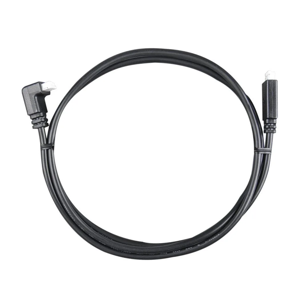 Victron Energy VE.Direct Cable, 32.81 ft (one Side Right Angle Connector)