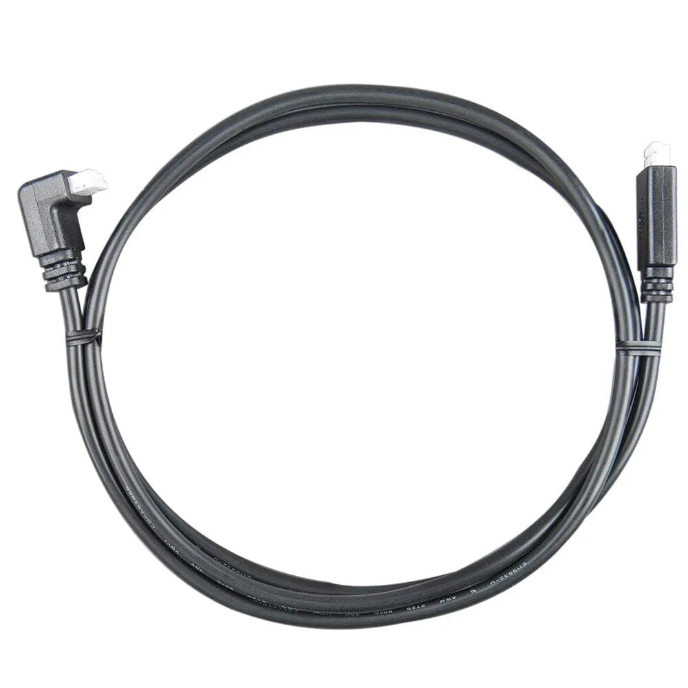 Victron Energy VE.Direct Cable, 0.98 ft (one side Right Angle Connector)
