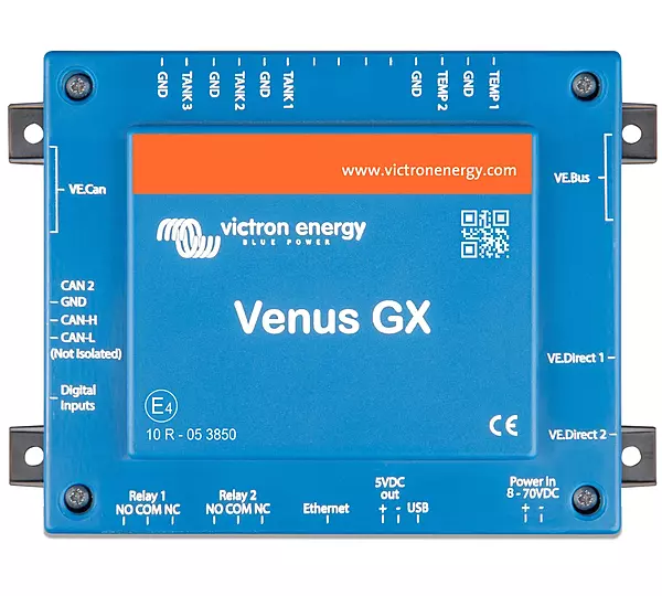 Victron Energy Venus GX for System Monitoring