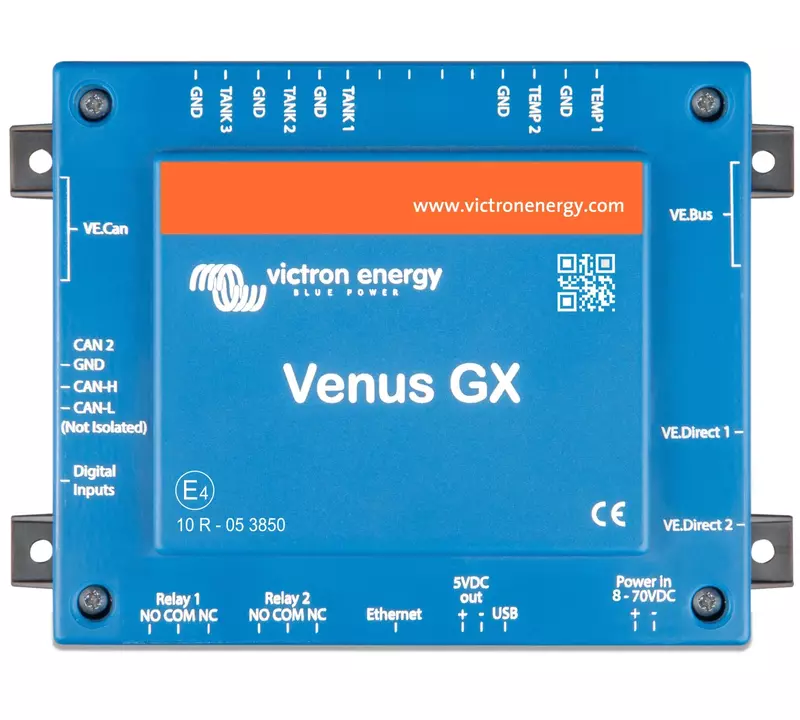 Victron Energy Venus GX for System Monitoring