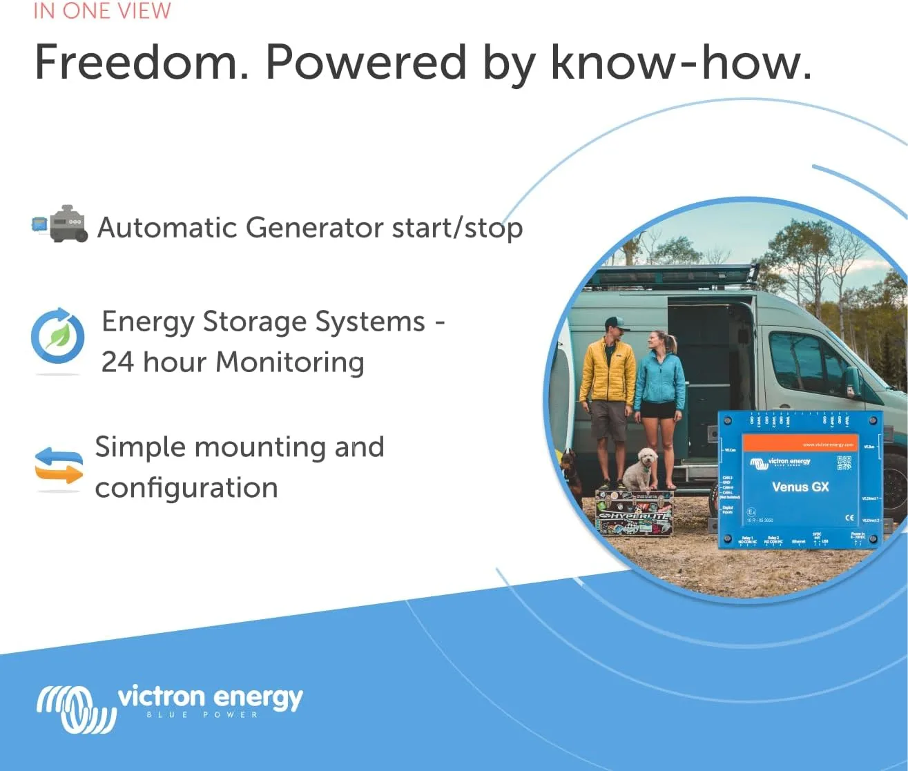 Victron Energy Venus GX for System Monitoring