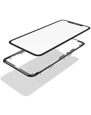 Vidrio Frontal para iPhone 11 - (Front Glass + Frame + Oca Pro) Vidrio Frontal para iPhone 11 - (Front Glass + Frame + Oca Pro)