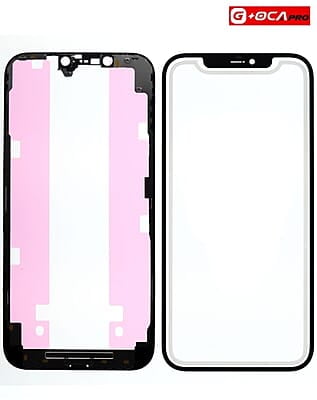 Vidrio Frontal para iPhone 12 Pro Max - Premium (Front Glass + Frame + Oca Pro)