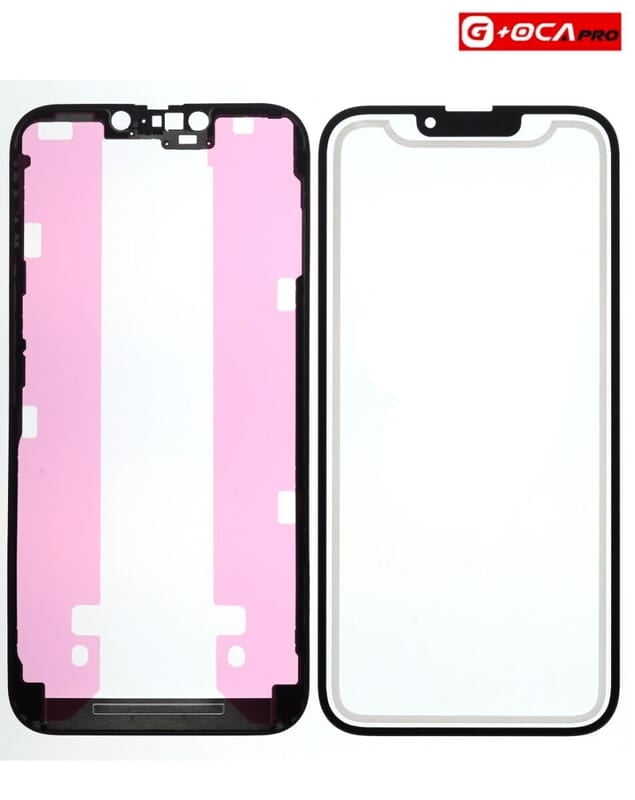 Vidrio Frontal para iPhone 13 Pro Max - Premium (Front Glass + Frame + Oca Pro) Vidrio Frontal para iPhone 13 Pro Max - Premium (Front Glass + Frame + Oca Pro)