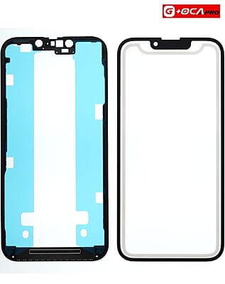 Vidrio Frontal para iPhone 13 Pro - (Front Glass + Frame + Oca Pro)