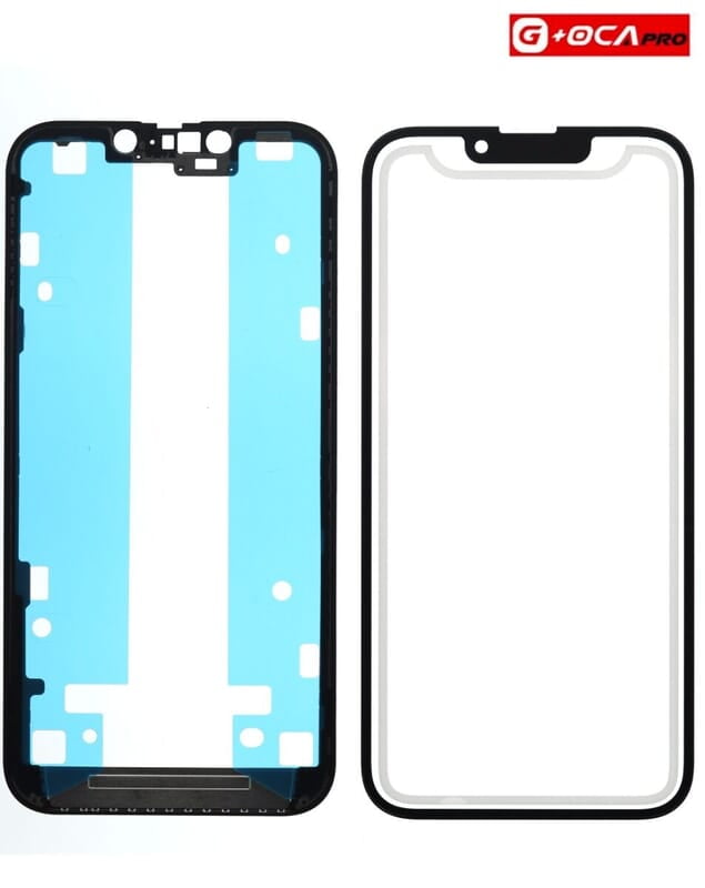 Vidrio Frontal para iPhone 13 - Premium (Front Glass + Frame + Oca Pro) Vidrio Frontal para iPhone 13 - Premium (Front Glass + Frame + Oca Pro)