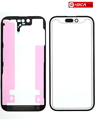 Vidrio Frontal para iPhone 14 Pro - Premium (Front Glass + Frame + Oca Pro)
