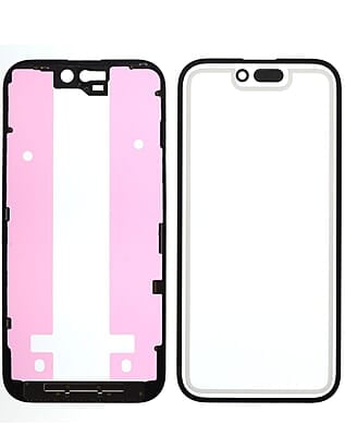 Vidrio Frontal para iPhone 15 - (Front Glass + Frame + Oca Pro) Vidrio Frontal para iPhone 15 - (Front Glass + Frame + Oca Pro)