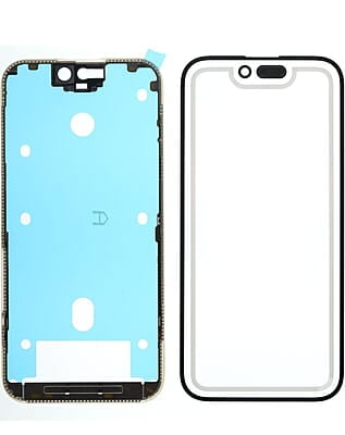 Vidrio Frontal para iPhone 15 Pro - (Front Glass + Frame + Oca Pro) Vidrio Frontal para iPhone 15 Pro - (Front Glass + Frame + Oca Pro)