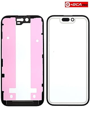 Vidrio Frontal para iPhone 15 - (Front Glass + Frame + Oca Pro) Vidrio Frontal para iPhone 15 - (Front Glass + Frame + Oca Pro)
