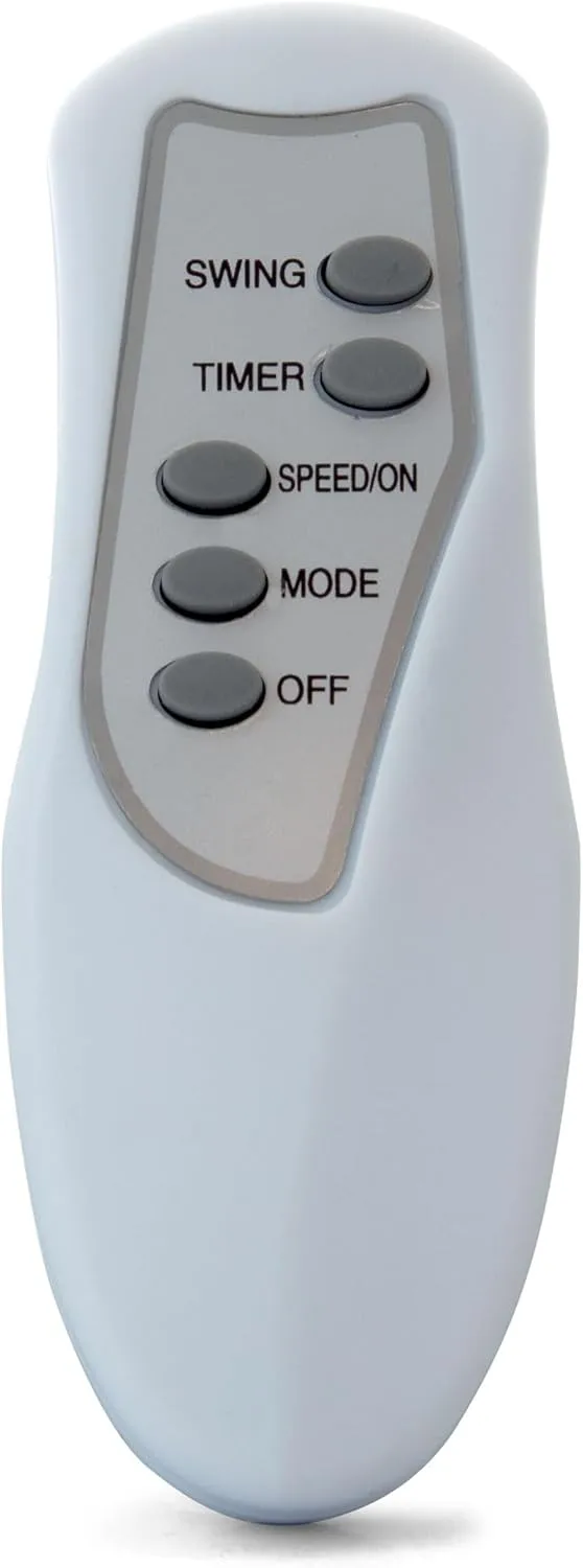 Vie Air 16" Plastic Wall Fan with Remote Control in White