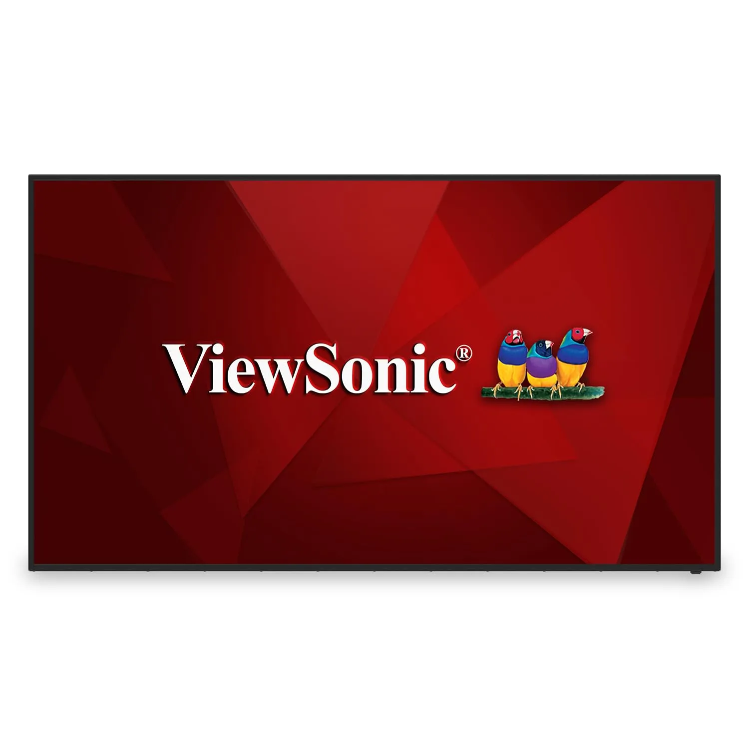 ViewSonic CDE7512 75" 4K UHD Commercial Display with VESP, Wireless Screen Sharing, USB Wi-Fi, HDMI, USB-C, Black