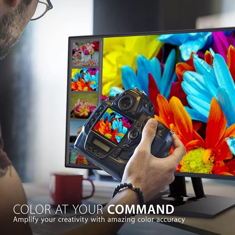 ViewSonic VP ColorPro IPS Monitor — Factory-Calibrated, USB-C