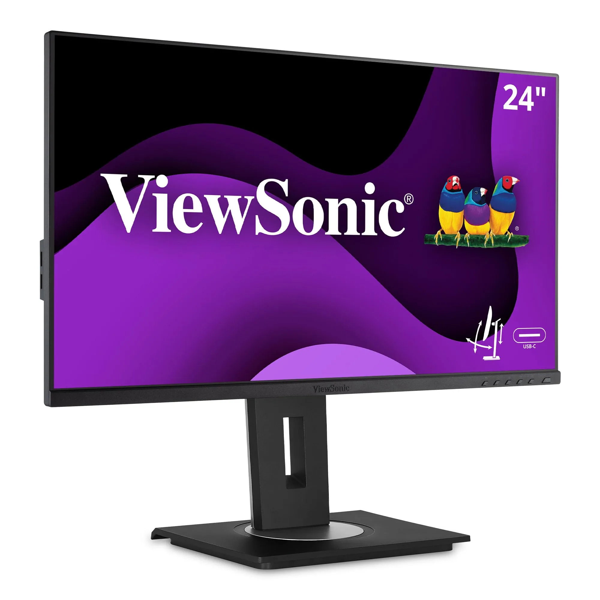 VIEWSONIC Docking Monitor with USB-C, Ethernet and Ergonomic Stand