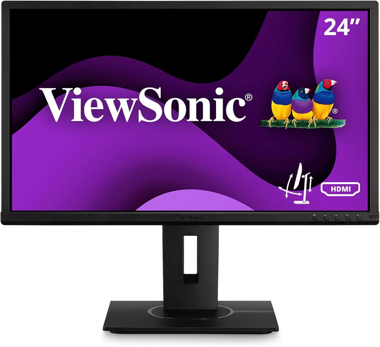 VIEWSONIC Full HD 1080p Ergonomic Monitor with HDMI, DisplayPort, VGA and USB Hub