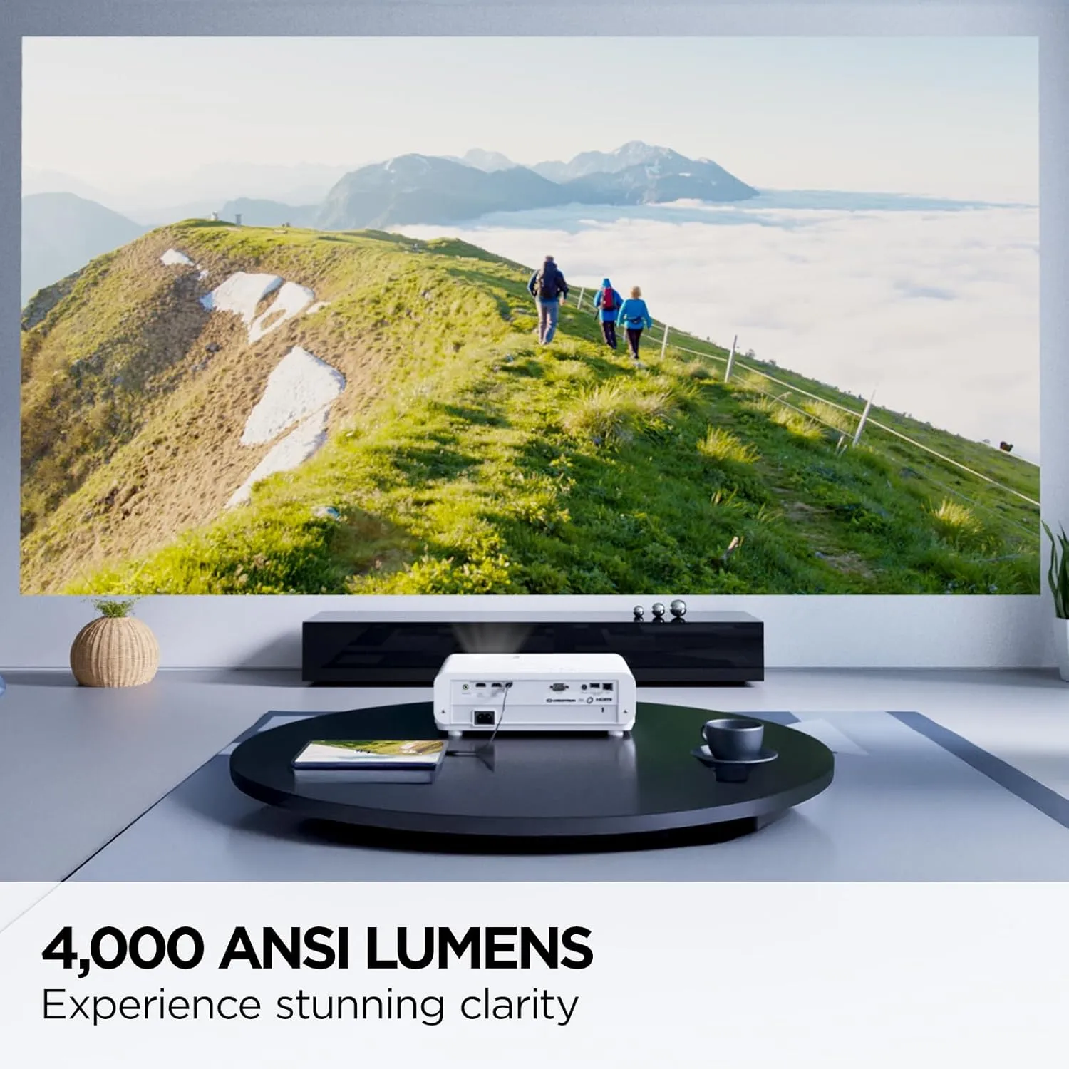 VIEWSONIC Home Theater Projector — Bright, Optical Zoom