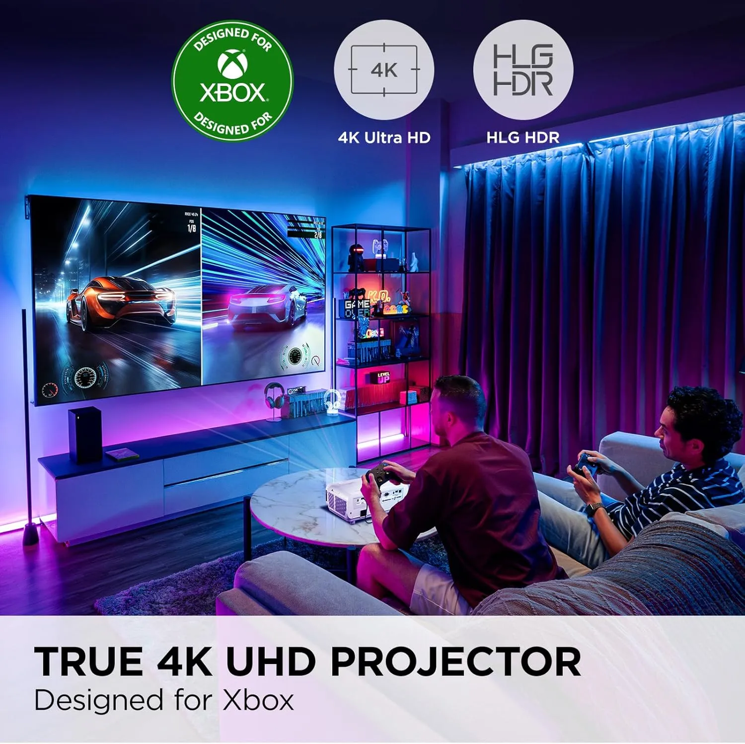 VIEWSONIC Home Theater Projector — Bright, Optical Zoom