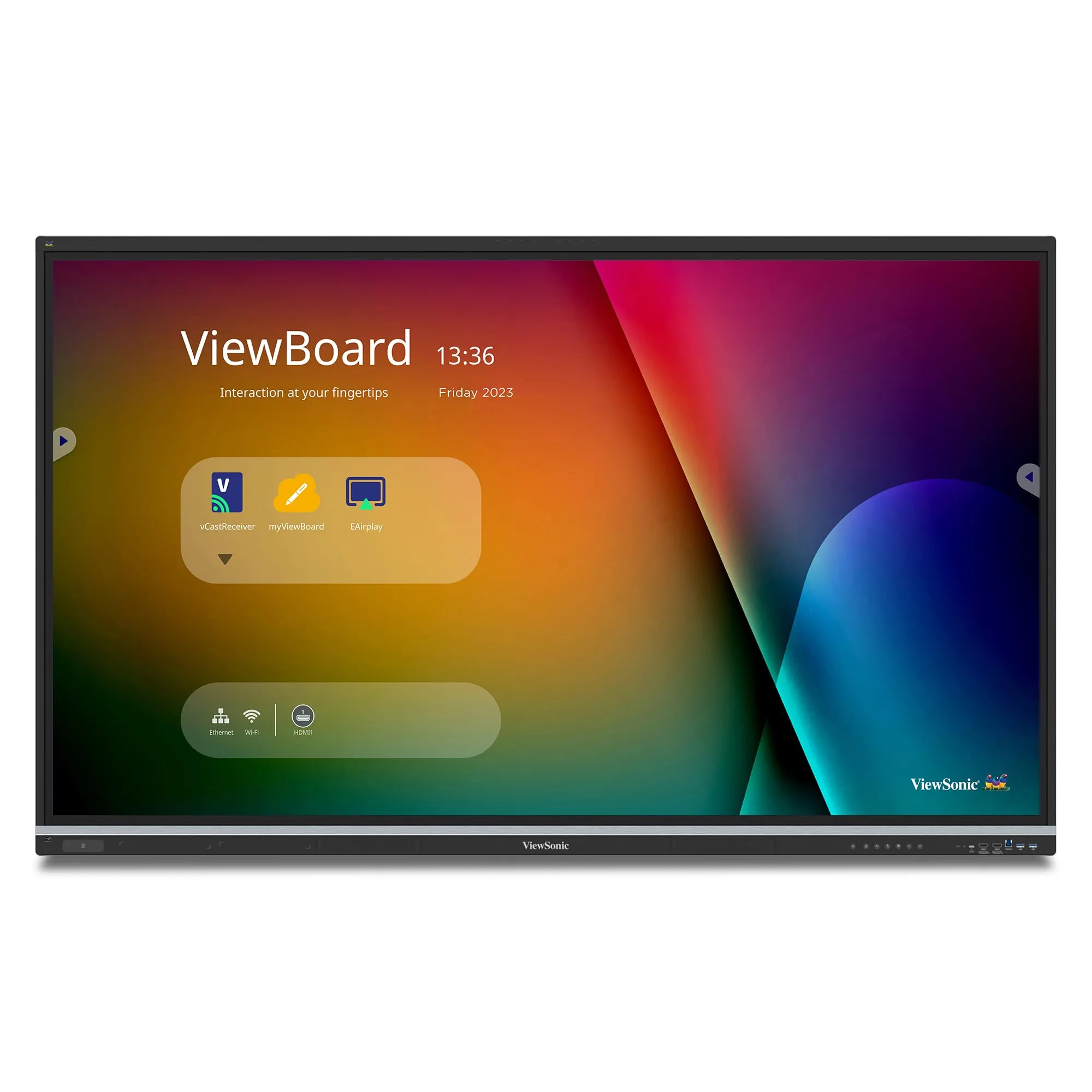 ViewSonic ViewBoard IFP Series 4K Interactive Smart Board with Android 14 EDLA and Integrated Education Software