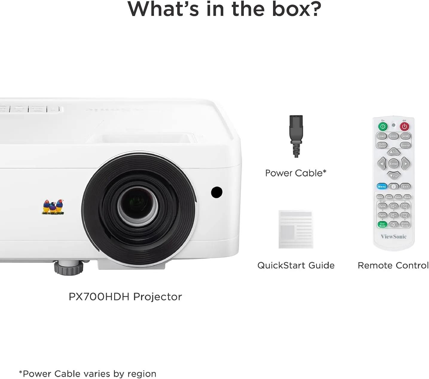VIEWSONIC Home Theater Projector — Bright, Optical Zoom