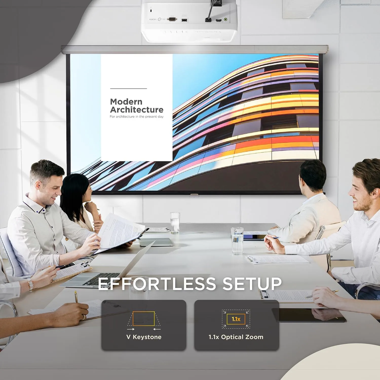 VIEWSONIC Home Theater Projector — Bright, Optical Zoom