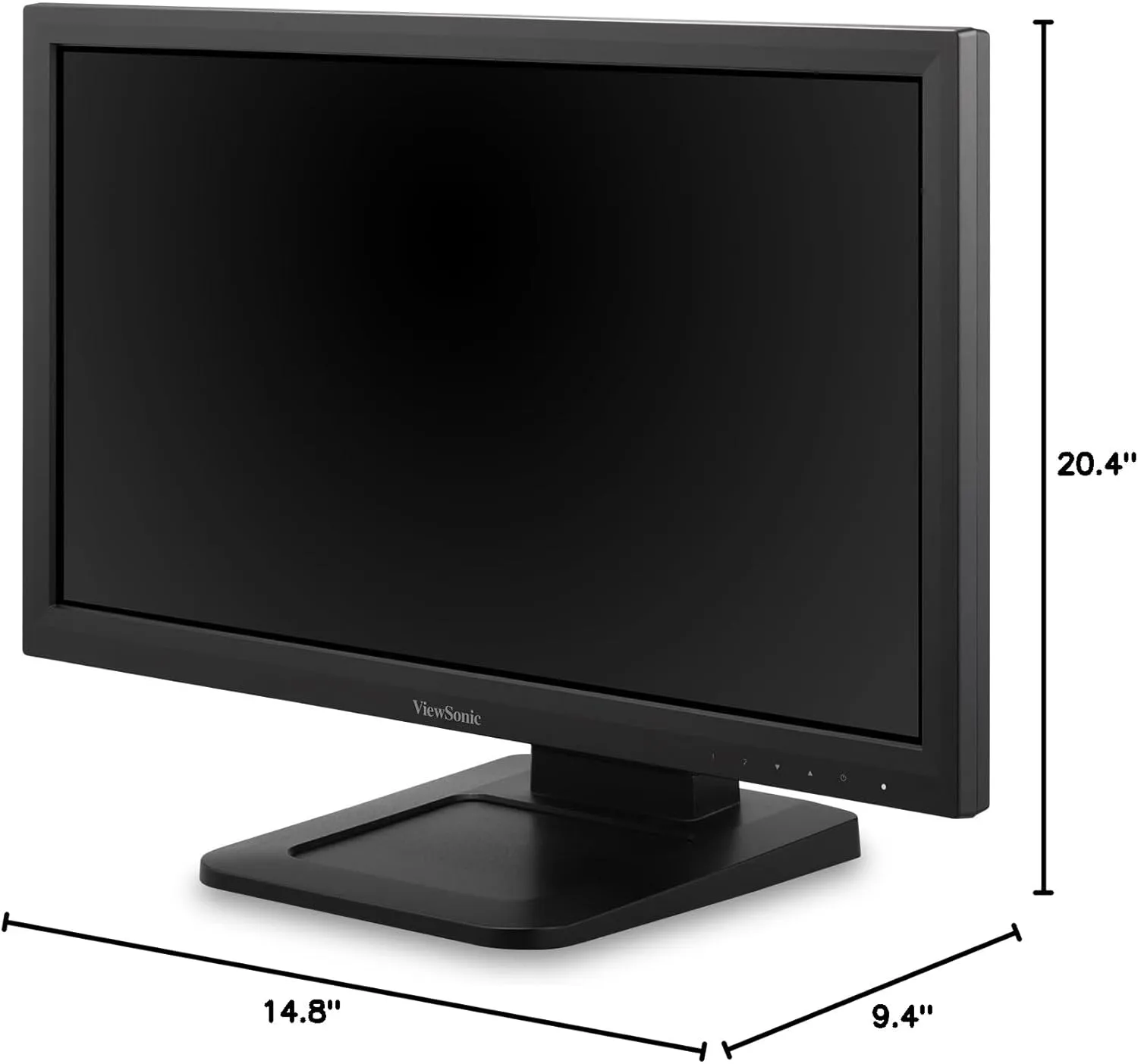 ViewSonic TD2211 22 Inch 1080p Single Point Resistive Touch Screen Monitor with VGA, HDMI, DVI, and USB Hub