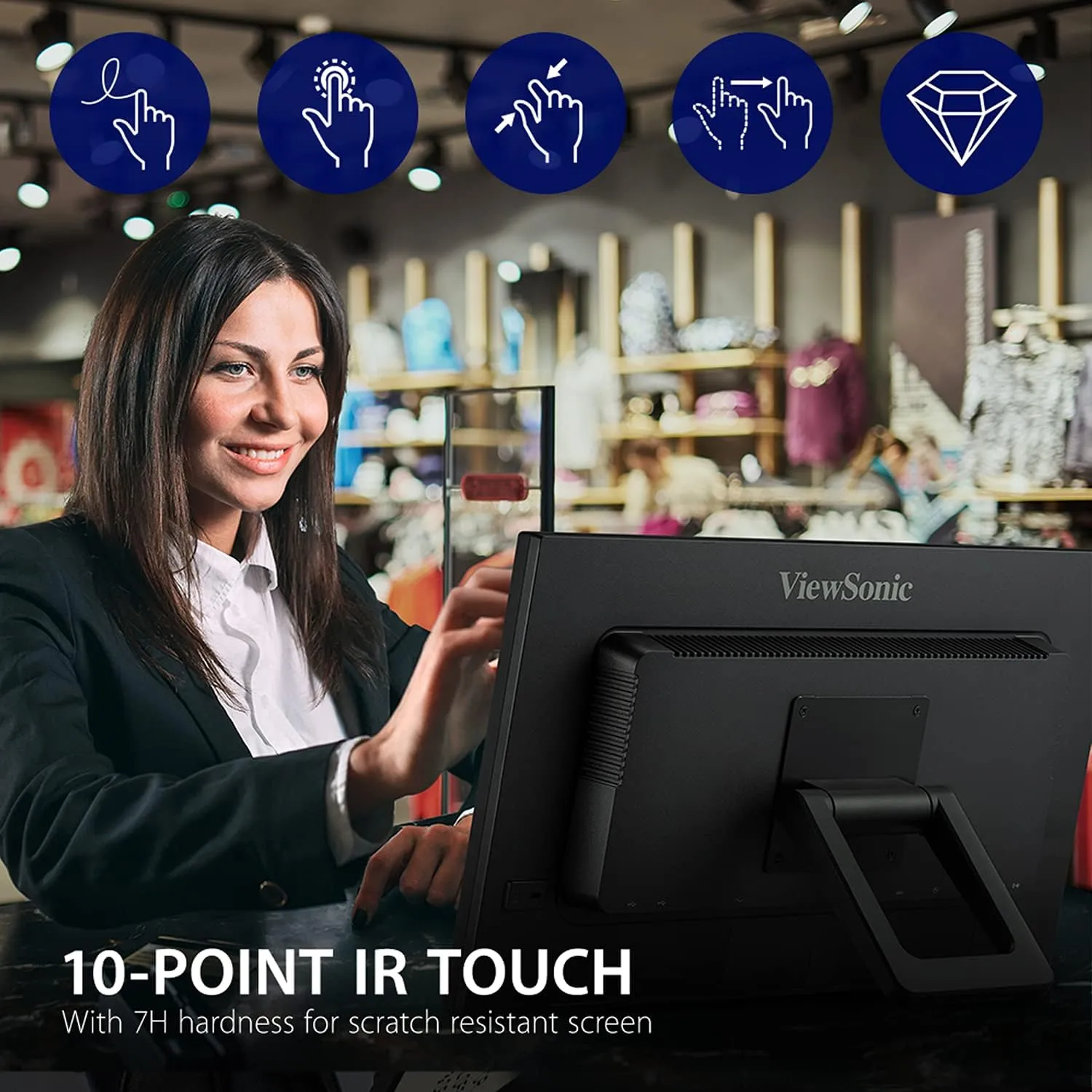 VIEWSONIC TD Series 10-Point IR Touch Display Full HD