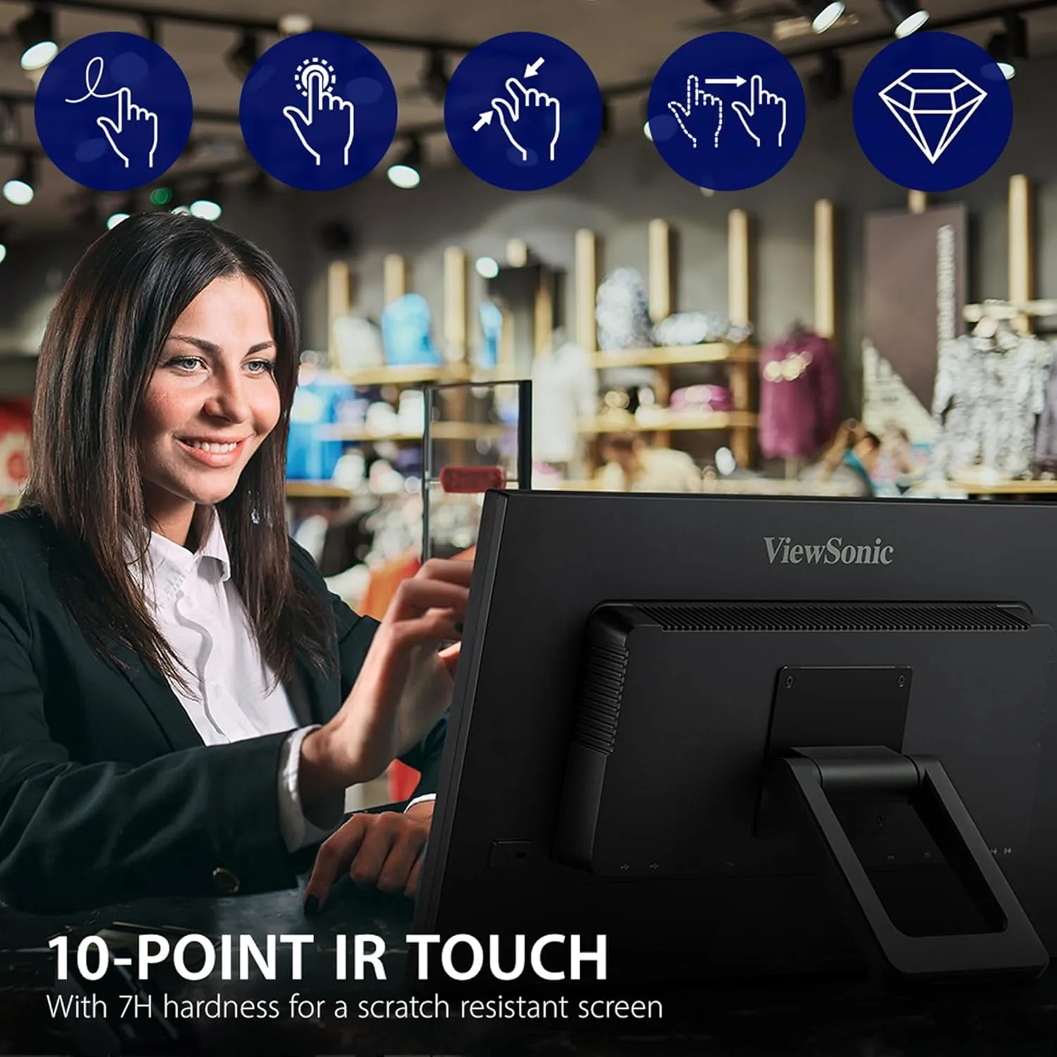 VIEWSONIC TD Series 10-Point IR Touch Display Full HD