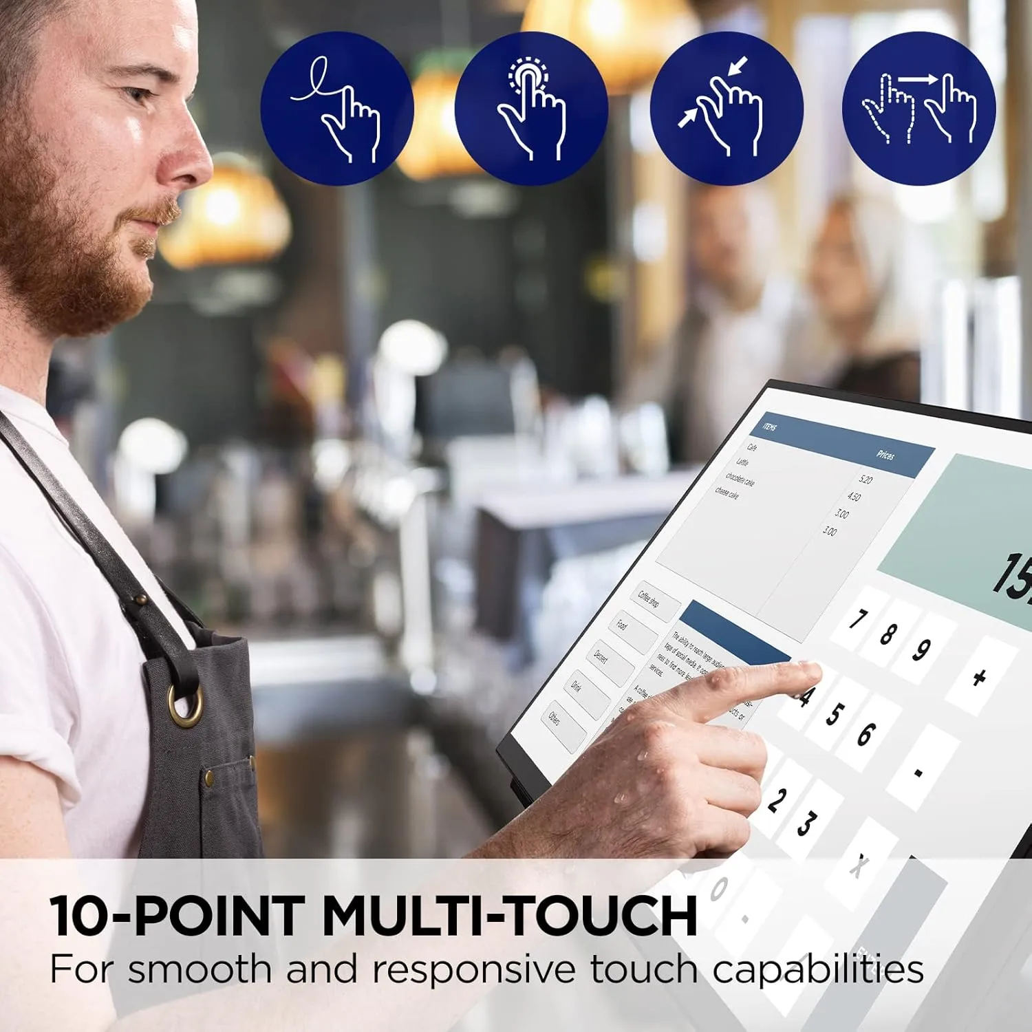 ViewSonic TD 10-Point Full HD Touchscreen Monitors