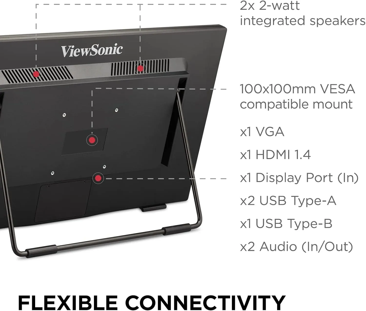 ViewSonic TD 10-Point Full HD Touchscreen Monitors