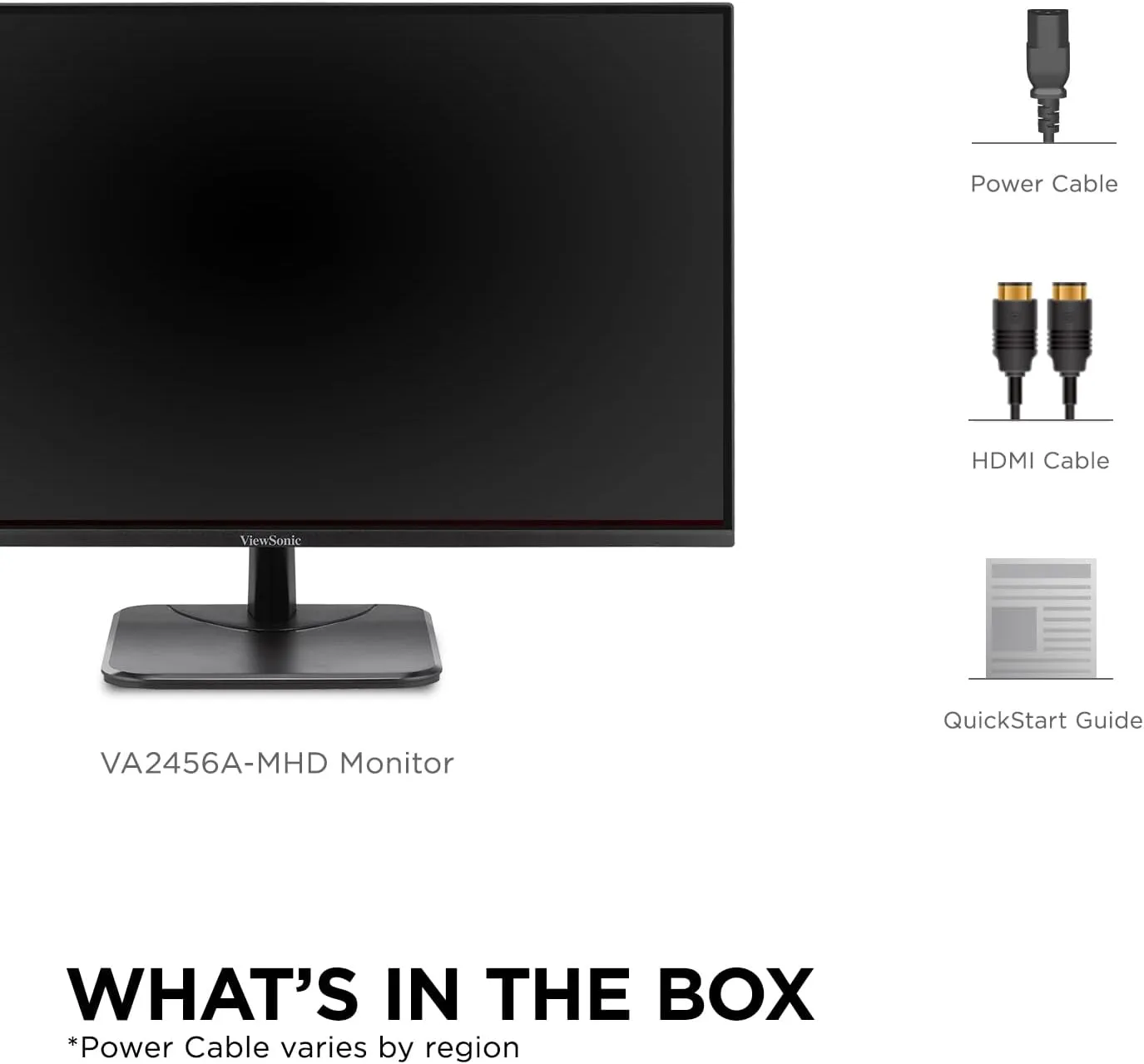 ViewSonic VA-MHD IPS Full HD Monitors with HDMI, DisplayPort & VGA